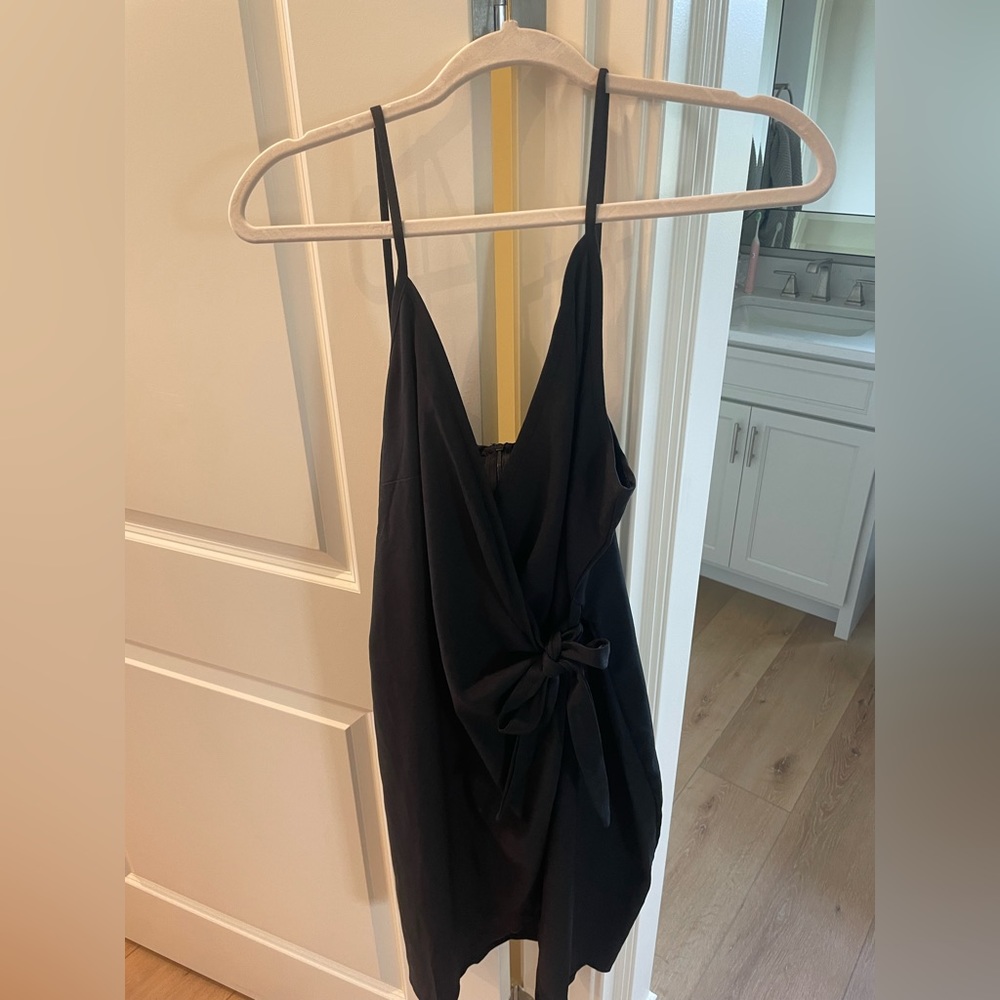Little black dress super cute!